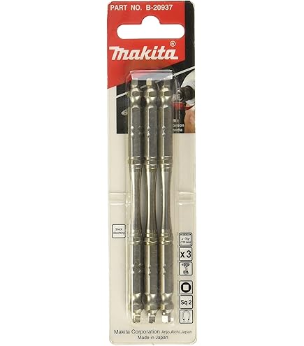 Makita B-20884 3-Piece #1 Square Drive 2-1/2